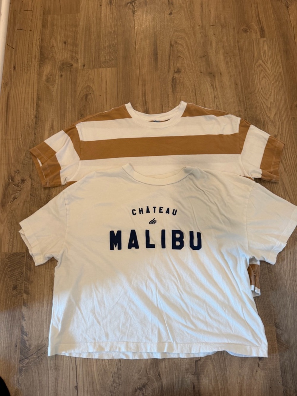 Château de Malibu White Graphic Kids T-Shirt